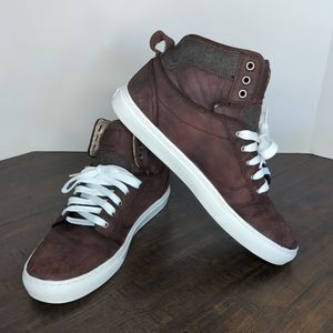 Vans SK8 Hi Men Size 11.5 Brown Reissue Desert Cowboy Tortoise